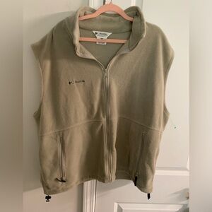 Columbia Fleece Vest Size XXL